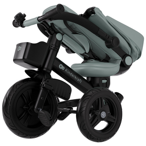 Triciclu KinderKraft AVEO 2 PLUS Green  Metal / Pentru copii photo 6
