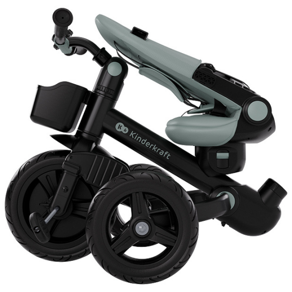 Triciclu KinderKraft AVEO 2 PLUS Green  Metal / Pentru copii photo 7