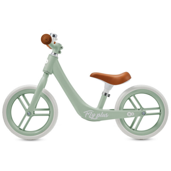 Bicicletă fără pedale KinderKraft FLY PLUS 12" Mint  Metal / Pentru copii photo 3