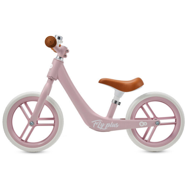 Bicicletă fără pedale KinderKraft FLY PLUS 12" Pink  Metal / Pentru copii photo 3