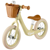 Bicicletă fără pedale KinderKraft Rapid 2 12" Green White Oțel / Pentru copii