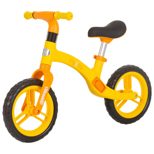 Bicicletă fără pedale Chipolino Zig Zag 12" Orange Yellow Metal / Pentru copii photo 1