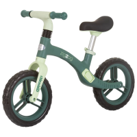 Bicicletă fără pedale Chipolino Zig Zag 12" Green  Metal / Pentru copii