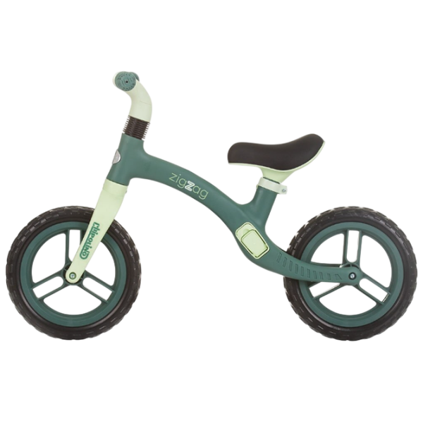 Bicicletă fără pedale Chipolino Zig Zag 12" Green  Metal / Pentru copii photo 2