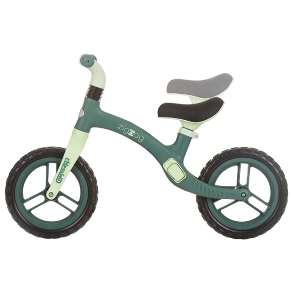 Bicicletă fără pedale Chipolino Zig Zag 12" Green  Metal / Pentru copii photo 3