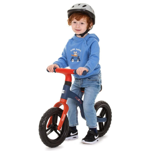 Bicicletă fără pedale Chipolino Zig Zag 12" Green  Metal / Pentru copii photo 5