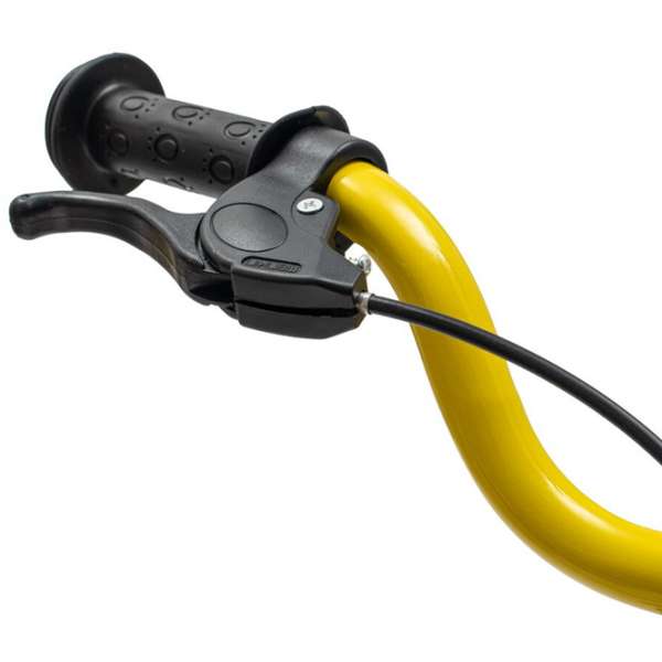 Bicicletă fără pedale Baby Mix Traveller 12" Black Yellow Oțel / Pentru copii photo 4