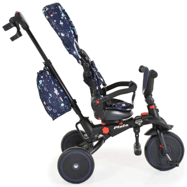 Triciclu Moni Pluto Blue  Metal / Pentru copii photo 5