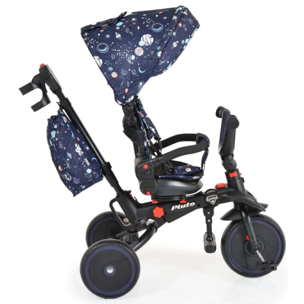 Triciclu Moni Pluto Blue  Metal / Pentru copii photo 6