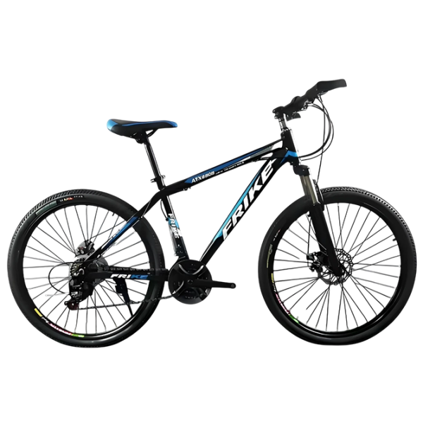 Bicicletă Frike TY-MTB 29" 20" Black Blue Oțel / Pentru adulți photo 1