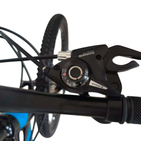 Bicicletă Frike TY-MTB 29" 20" Black Blue Oțel / Pentru adulți photo 3