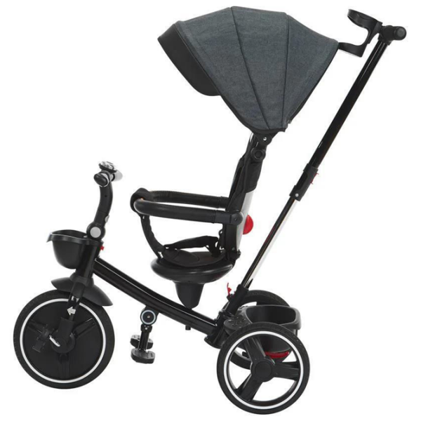 Triciclu Premaman Triky Gray  Metal / Pentru copii photo 3