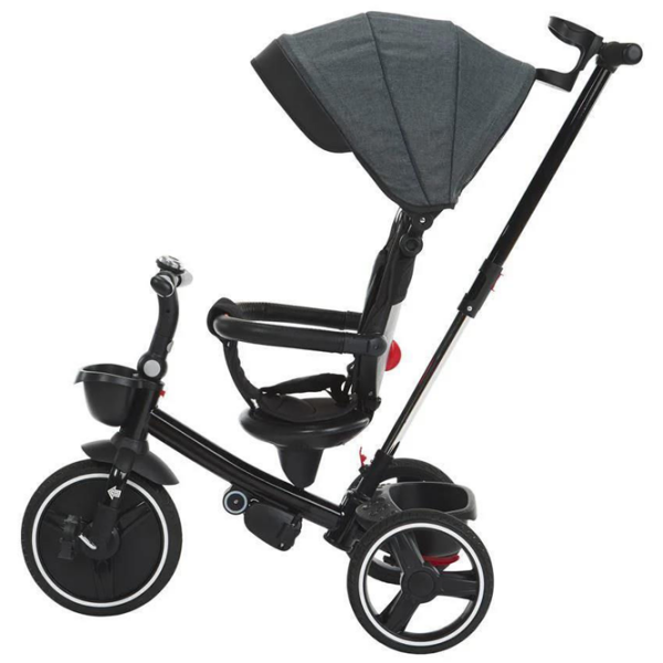 Triciclu Premaman Triky Gray  Metal / Pentru copii photo 4