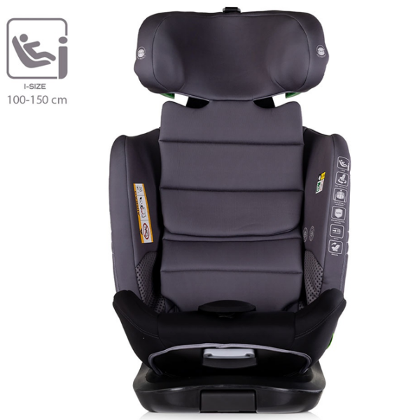 Scaun auto Chipolino Clima Air I-SIZE STKCLA2504AN Gray 0 luni - 12 ani, 36 kg photo 7