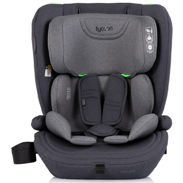 Scaun auto Chipolino TYCOON STKTYC0252CL Gray 3 ani - 12 ani, 36 kg photo 4