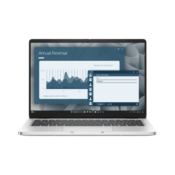 Ноутбук Dell Pro 14 PC14255 Серебряный 14" | 16 ГБ | 512 ГБ | AMD Ryzen AI 7 350 | VGA Встроенная photo 1