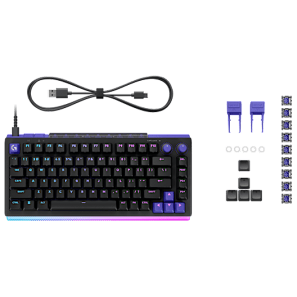Tastatură Logitech G512 X 75 Black Gaming, Cu fir photo 7
