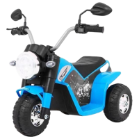 Motocicletă pentru copii Ramiz MiniBike Blue 3+ | 20 kg | 3 km/h