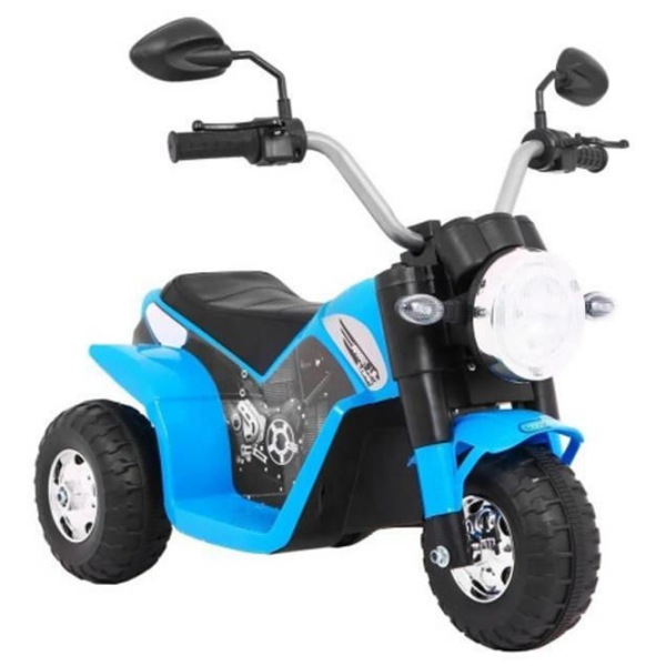 Motocicletă pentru copii Ramiz MiniBike Blue 3+ | 20 kg | 3 km/h photo 2