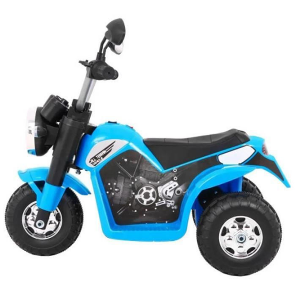 Motocicletă pentru copii Ramiz MiniBike Blue 3+ | 20 kg | 3 km/h photo 4
