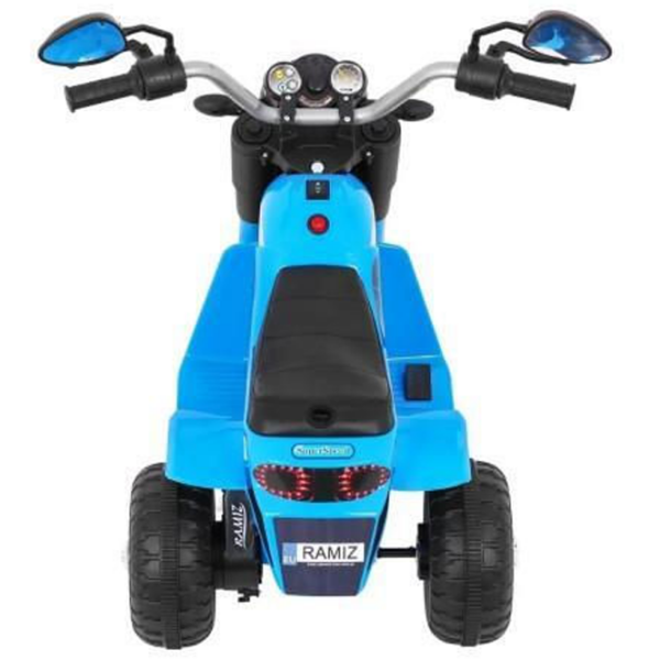 Motocicletă pentru copii Ramiz MiniBike Blue 3+ | 20 kg | 3 km/h photo 5