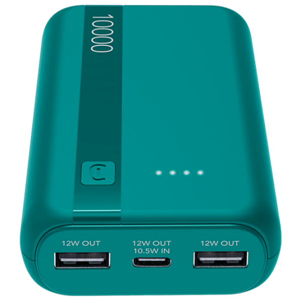 Power Bank 10000 mAh Cellularline Essential (12 W) Blue  photo 1