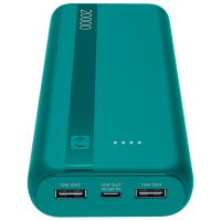 Power Bank 20000 мАч Cellularline Essential (12 Вт) Синий 