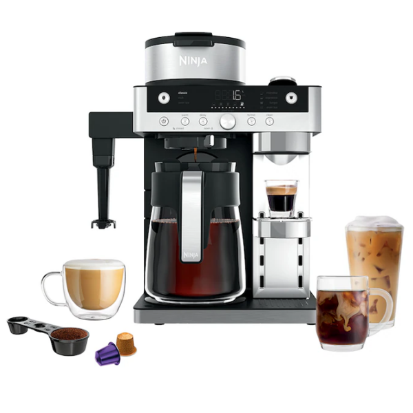 Espressor Ninja CFN803EU Black 1550 W, 1.8 l, Bloc termic photo 5