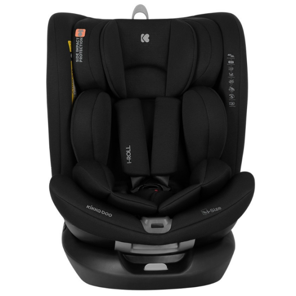 Scaun auto Kikka Boo i-Roll 31002100060 Black 0 luni - 12 ani, 36 kg photo 2
