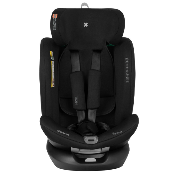 Scaun auto Kikka Boo i-Roll 31002100060 Black 0 luni - 12 ani, 36 kg photo 4