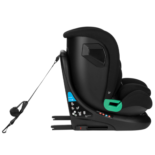 Scaun auto Kikka Boo i-Roll 31002100060 Black 0 luni - 12 ani, 36 kg photo 6