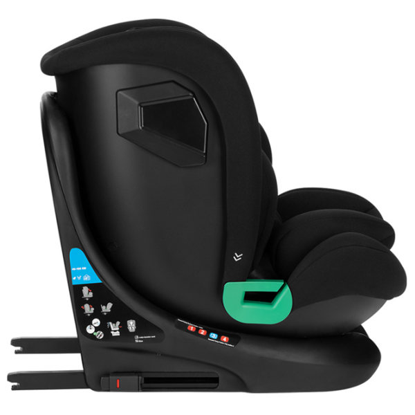 Scaun auto Kikka Boo i-Roll 31002100060 Black 0 luni - 12 ani, 36 kg photo 7