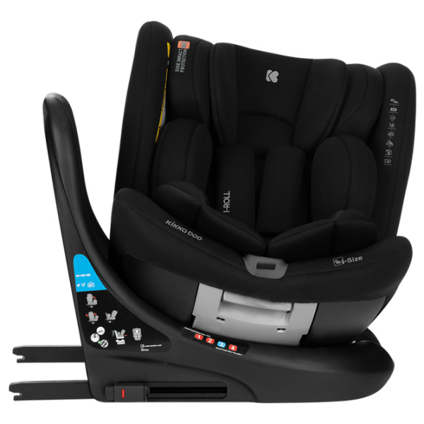 Scaun auto Kikka Boo i-Roll 31002100060 Black 0 luni - 12 ani, 36 kg photo 9