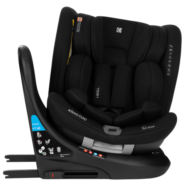 Scaun auto Kikka Boo i-Roll 31002100060 Black 0 luni - 12 ani, 36 kg photo 10