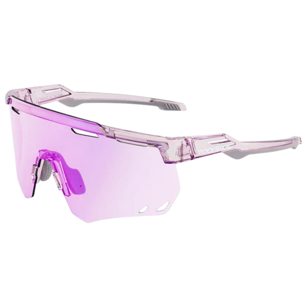 Ochelari de soare Rockbros SP323 Classic Sports Cycling Photochromic Purple Pink Photochromic Purple Pink photo 1