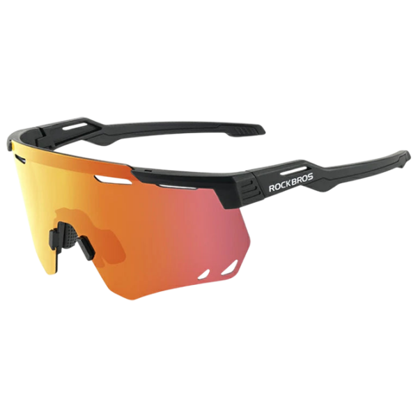Солнечные очки Rockbros SP323 Classic Sports Cycling Polarized Red Черный Polarized Red Черный photo 1