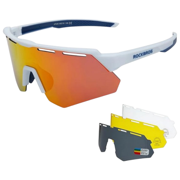 Ochelari de soare Rockbros Polarized Cycling Glasses White Multicolor White Multicolor photo 1