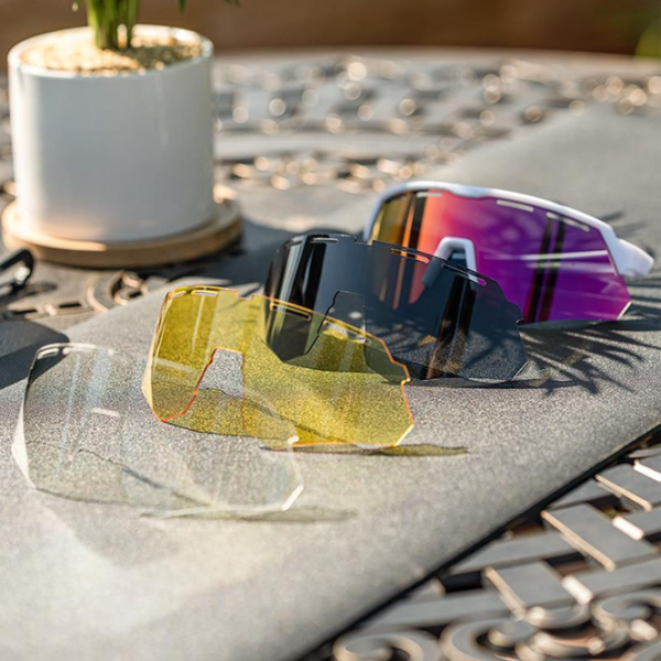 Солнечные очки Rockbros Polarized Cycling Glasses Розовый Разноцветный Розовый Разноцветный photo 8