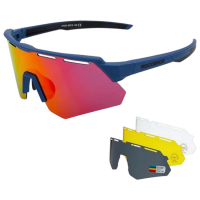 Ochelari de soare Rockbros Polarized Cycling Glasses Blue Multicolor Blue Multicolor