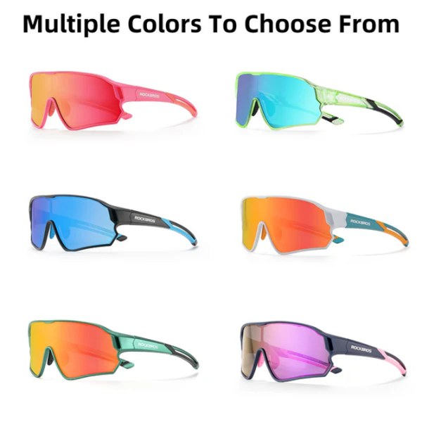 Ochelari de soare Rockbros Kids Polarized White Black White Black photo 4