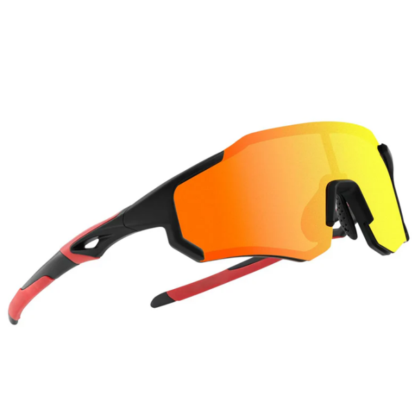 Ochelari de soare Rockbros TAC Lightweight Polarized Red Black Red Black photo 5