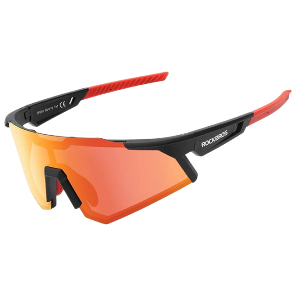 Ochelari de soare Rockbros Photochromic Cycling Goggles Black Orange Black Orange photo 1