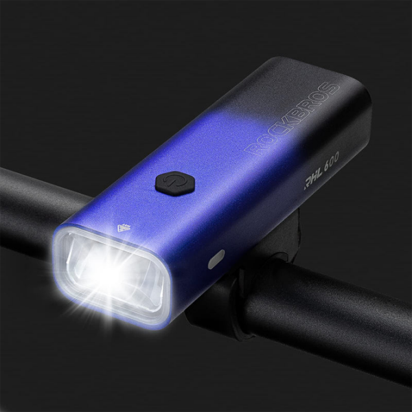 Lanterna bicicletei Rockbros RHL 600LM Blue Black Blue Black photo 2