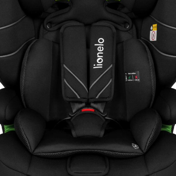 Scaun auto Lionelo Levi I-Size LN.113545 Black 1 an - 12 ani, 36 kg photo 8
