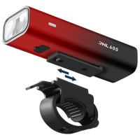 Велосипедный фонарь Rockbros RHL 600LM Красный Черный Красный Черный