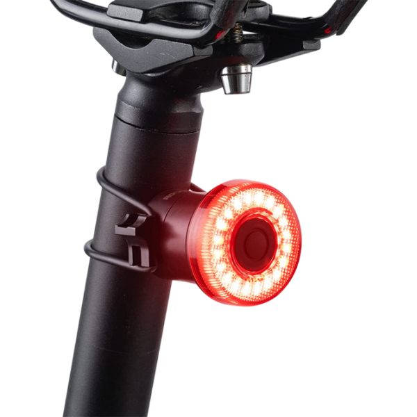 Lanterna bicicletei Rockbros Tail Light Break Sense Black Red Black Red photo 1