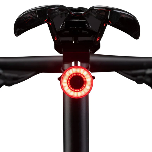 Lanterna bicicletei Rockbros Tail Light Break Sense Black Red Black Red photo 2