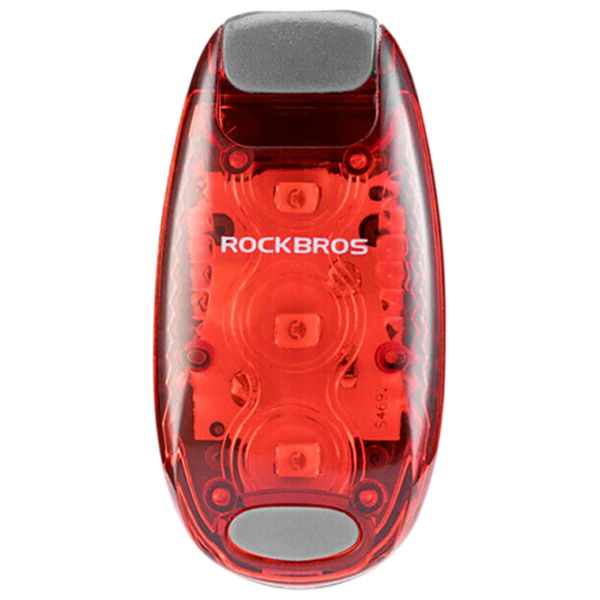 Lanterna bicicletei Rockbros Clip-On Tail Light Red Black Red Black photo 1