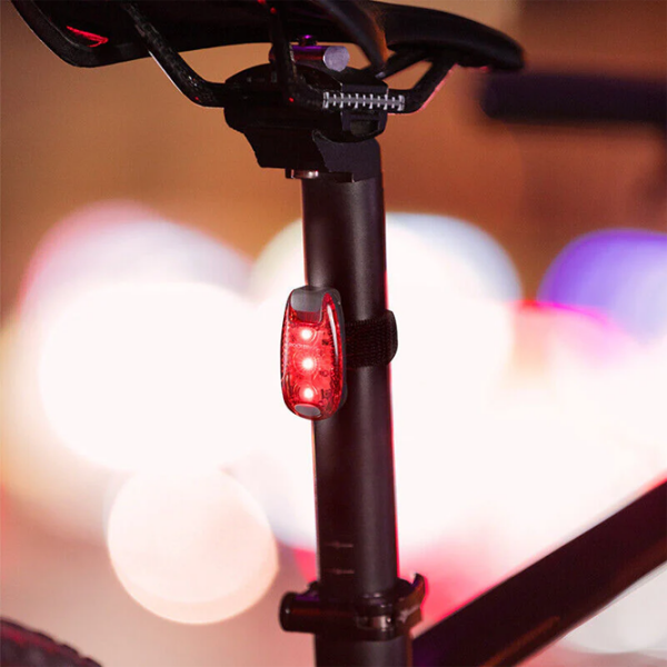 Lanterna bicicletei Rockbros Clip-On Tail Light Red Black Red Black photo 2