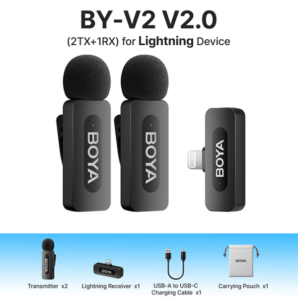 Microfon Boya BY-V2 Black  photo 16